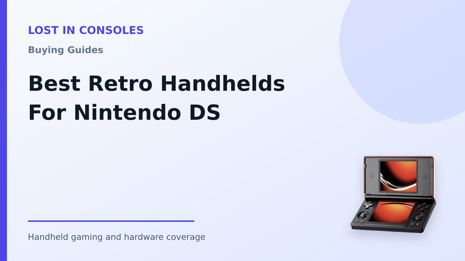 Best Retro Handhelds For Nintendo DS