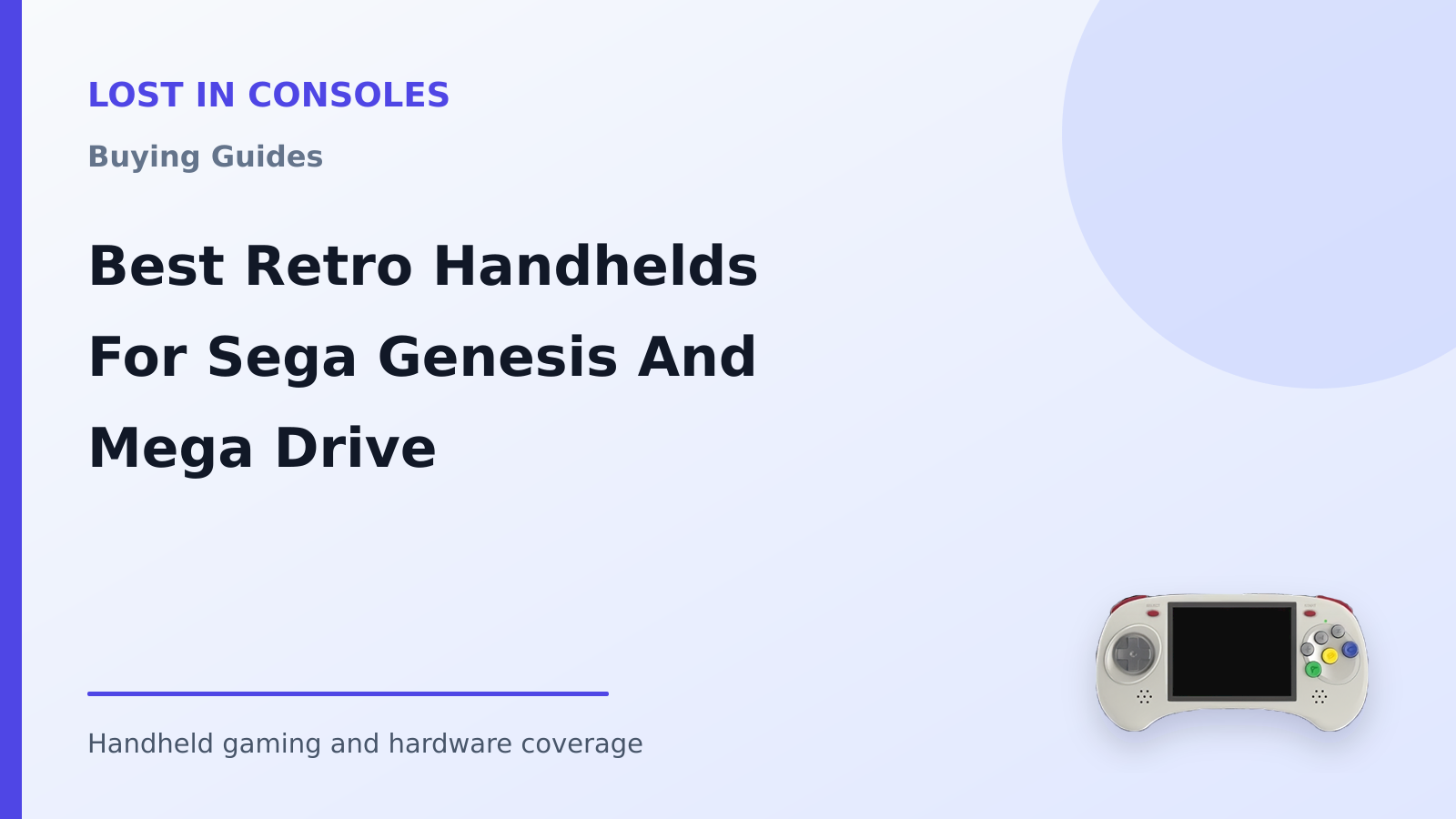 Best Retro Handhelds For Sega Genesis And Mega Drive