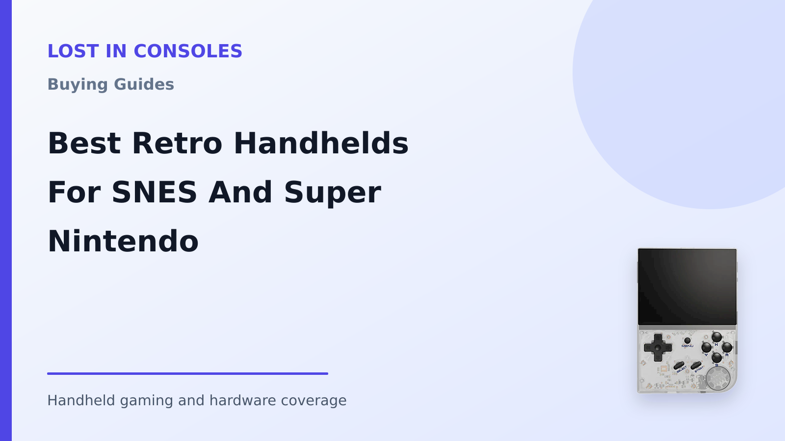 Best Retro Handhelds For SNES And Super Nintendo