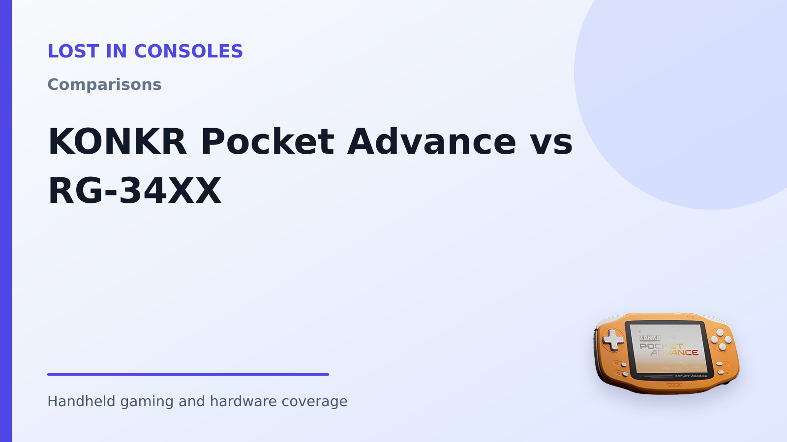 KONKR Pocket Advance vs RG-34XX