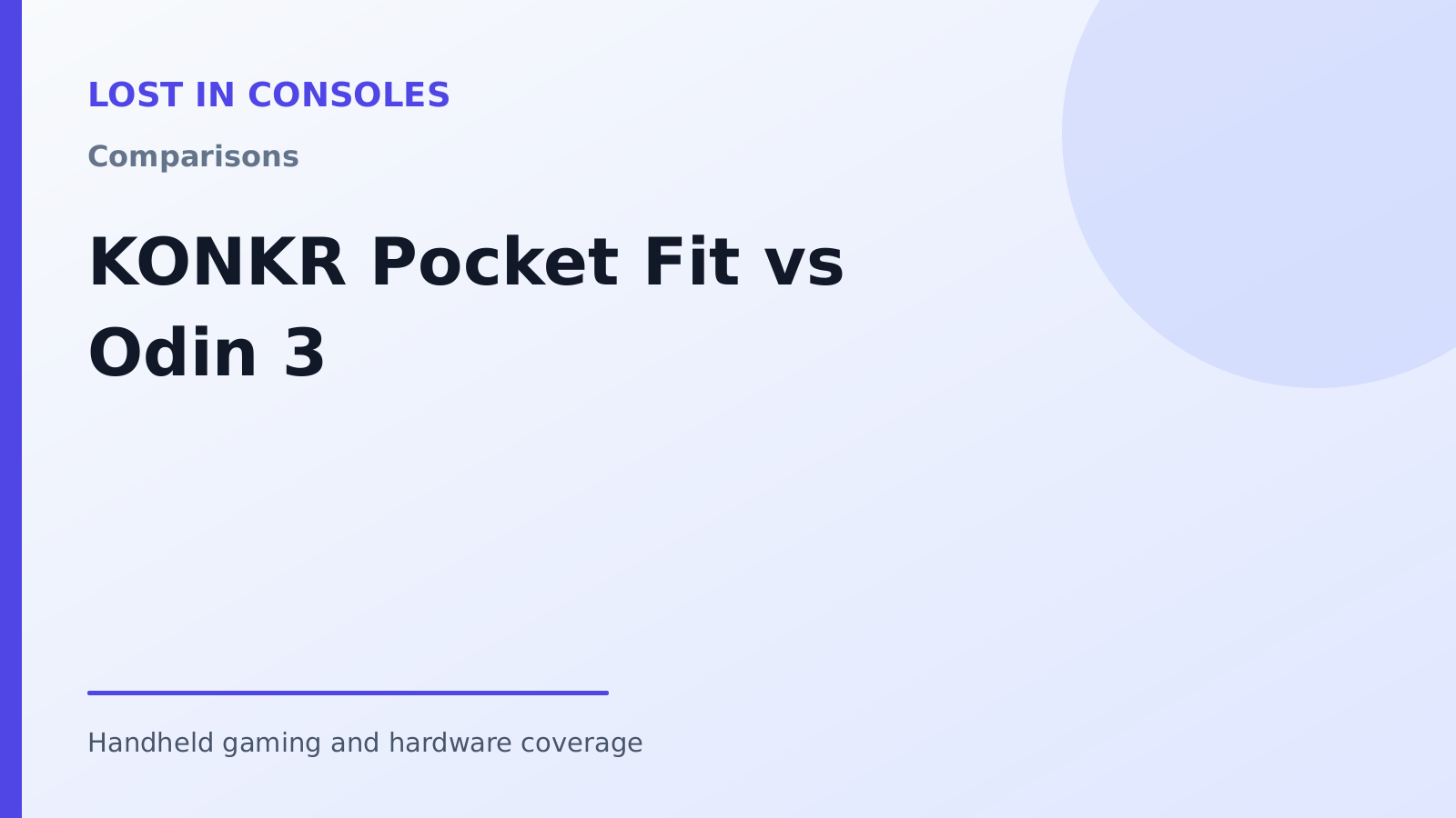 KONKR Pocket Fit vs Odin 3
