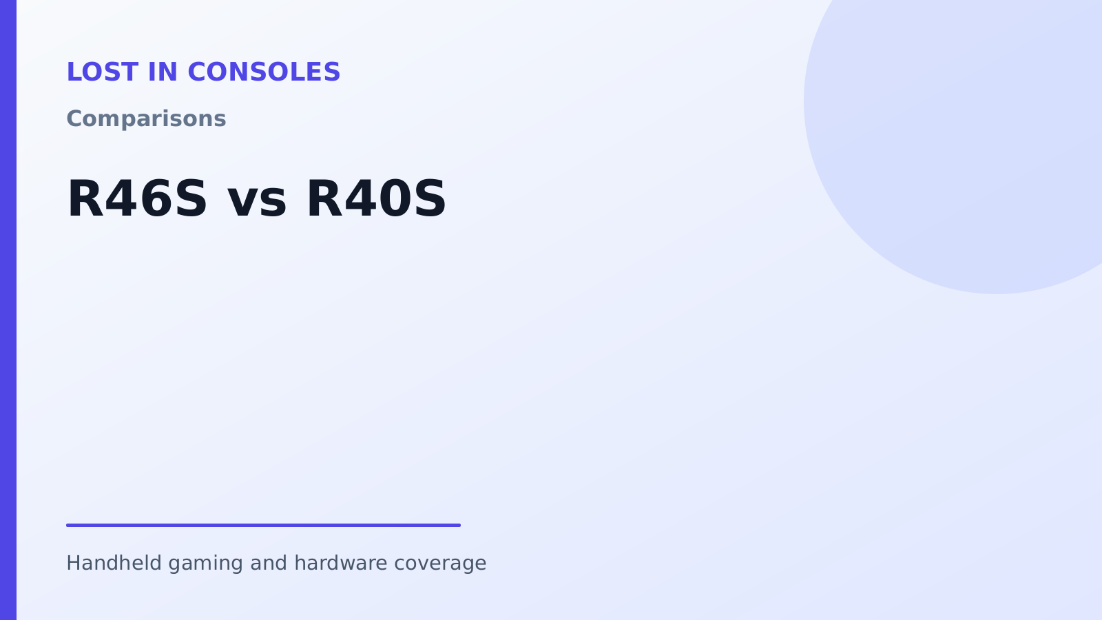 R46S vs R40S