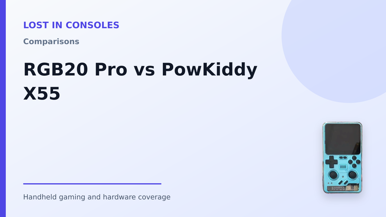 RGB20 Pro vs PowKiddy X55