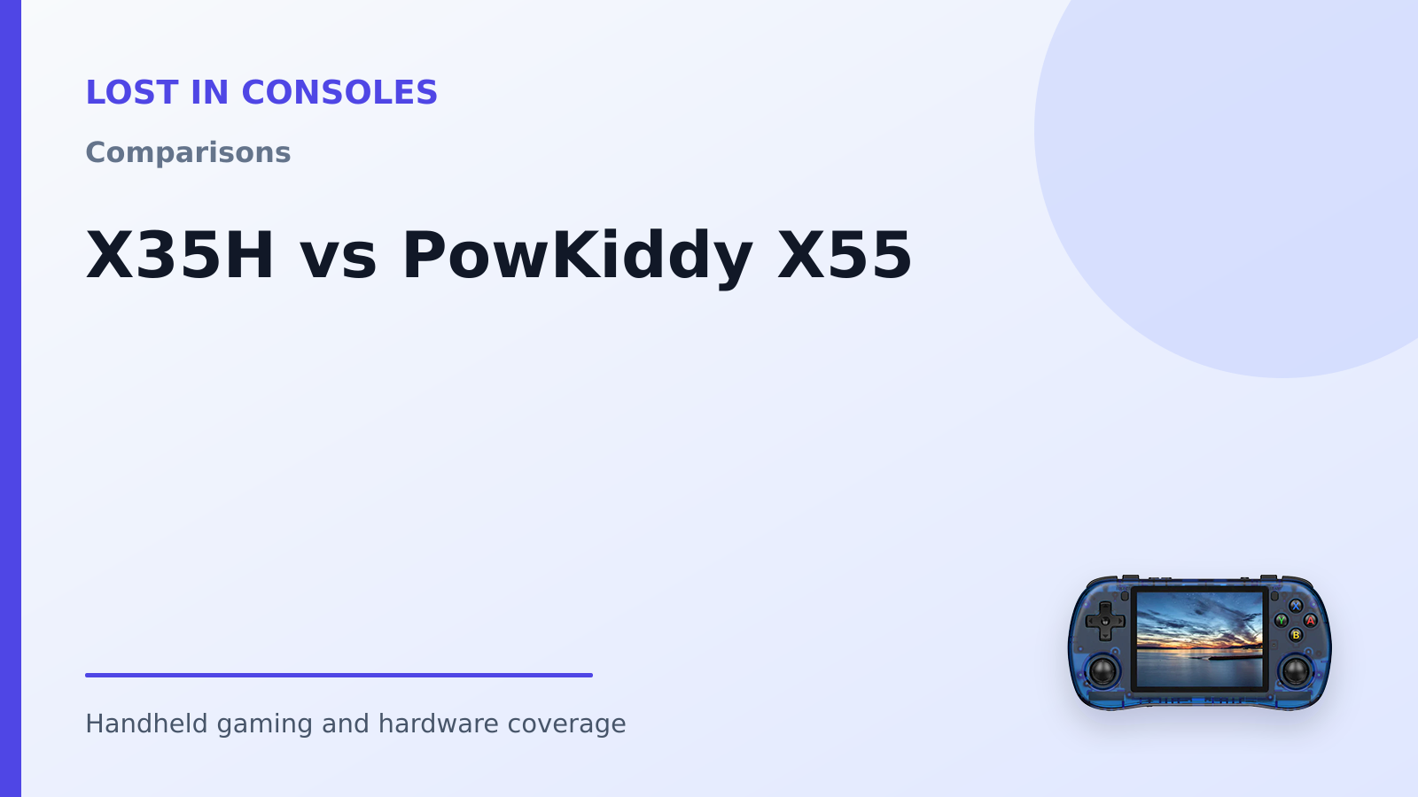 X35H vs PowKiddy X55
