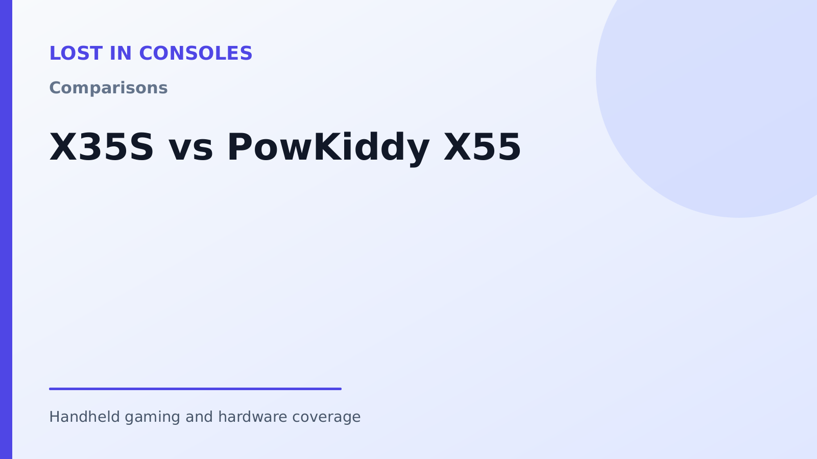 X35S vs PowKiddy X55